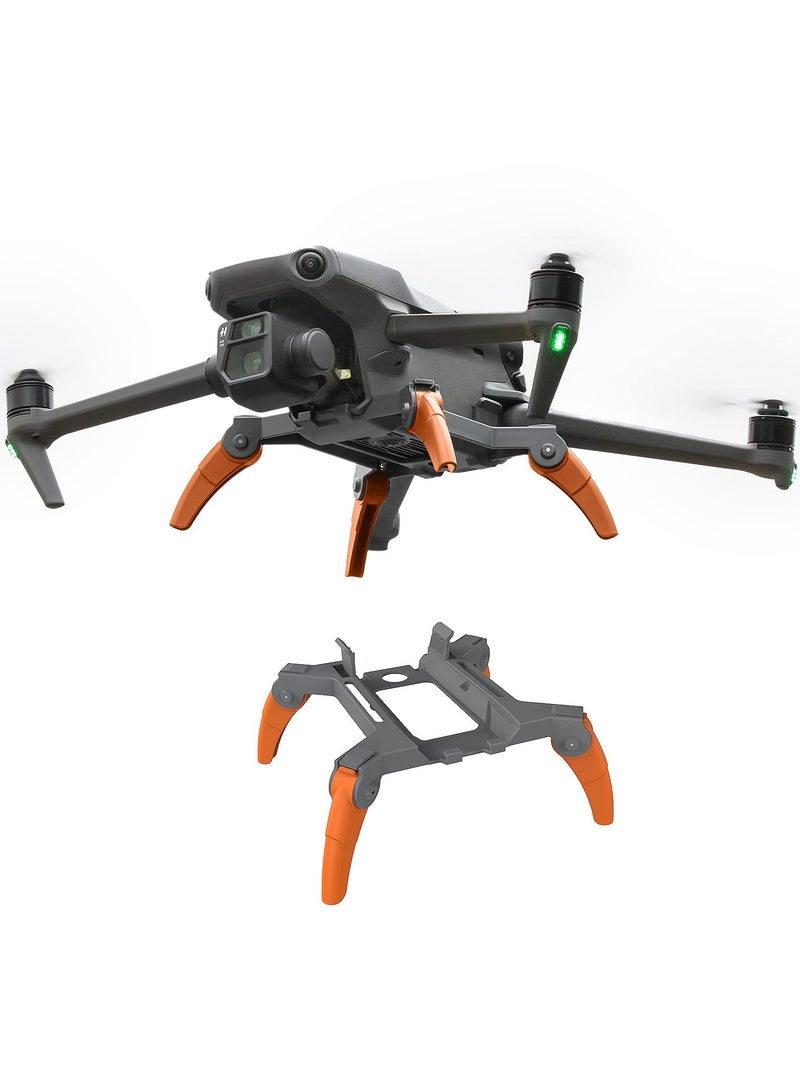 Extended 38mm Landing Gear for DJI Mavic 3 - Foldable Lifting Stand and Leg Protector for Enhanced Stability and Safety - Essential Drone Accessory  - Image 1
