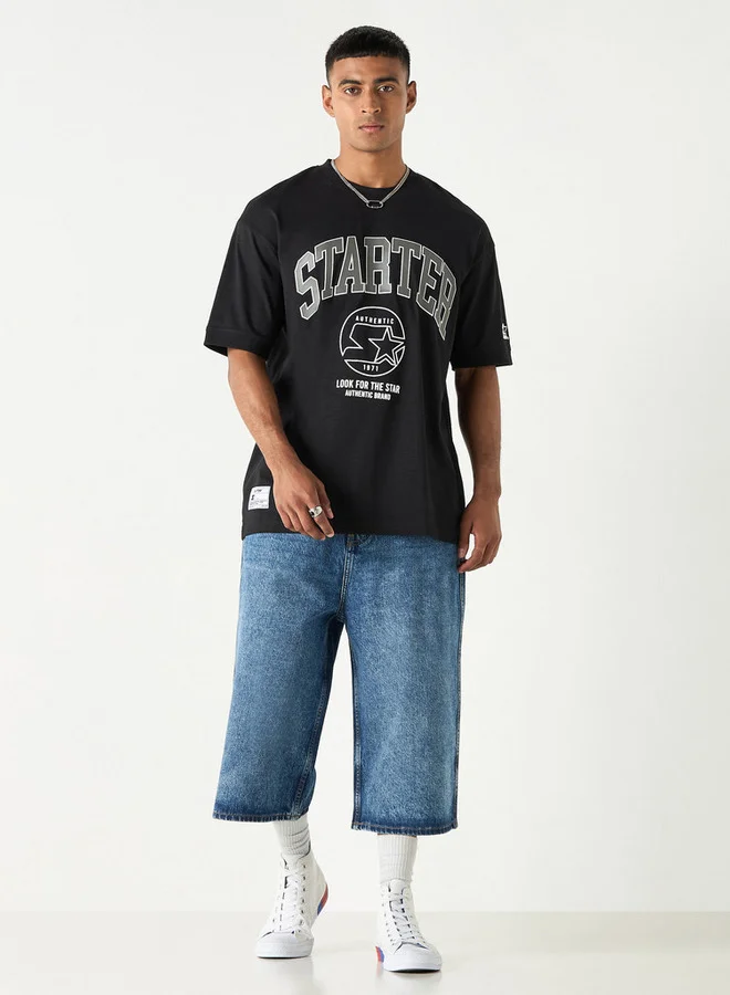 ستارتر شورت سادة بزر إغلاق وجيوب من إيكو أنليمتد