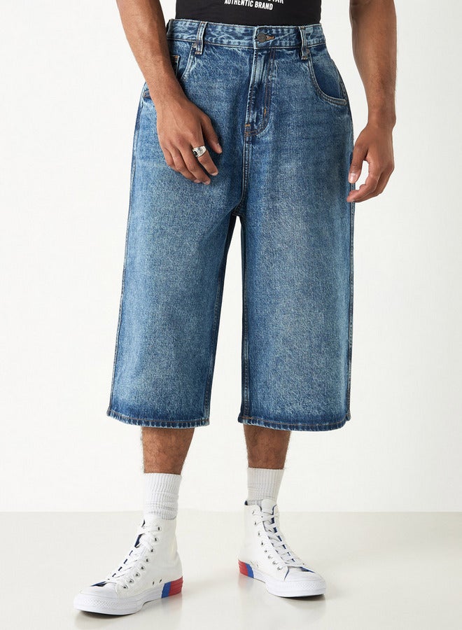 ستارتر شورت سادة بزر إغلاق وجيوب من إيكو أنليمتد - Image 1