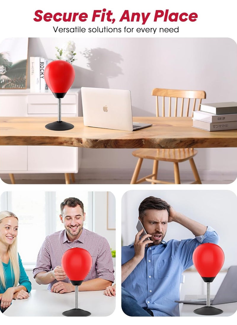 LIXES Strong Suction Desktop Punching Bag for Office and Bedroom, Model B3  - Image 4