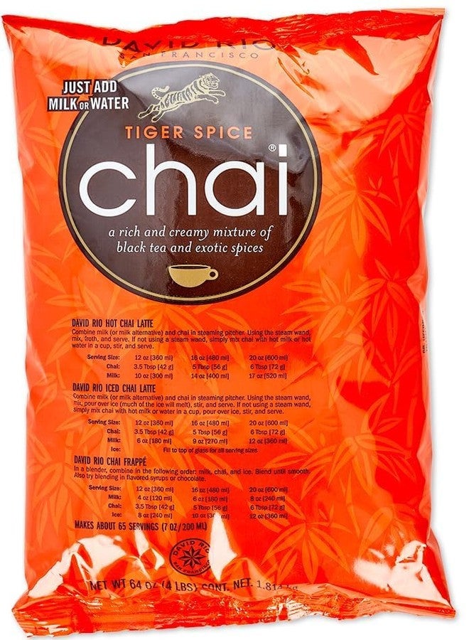 David Rio Food Service Bag Tiger Spice Chai, 1 Pack (1 x 1.8 kg) - Image 1