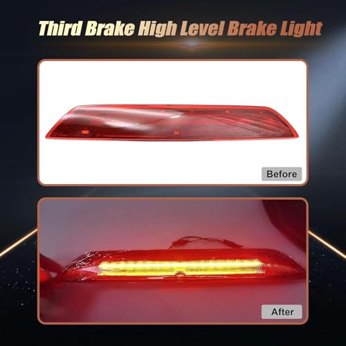 FZJDSD Third 3rd Brake Tail Light Center High Mount Stop Light LED Compatible with Ford Transit 150 Transit 250 Transit 350 2015 2016 2017 2018 2019 Replace BK3Z13466A - Image 2