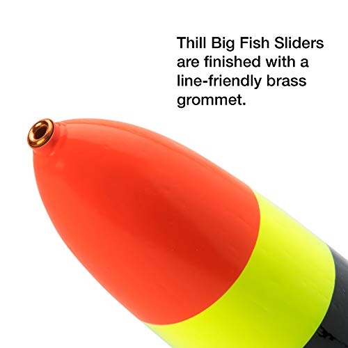 Thill Big Fish Slider Float - 6 in, orange-yellow - Image 2