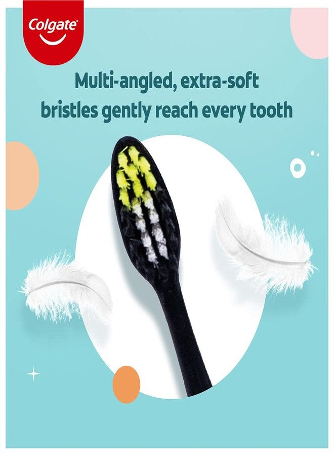 Colgate Kids Batman Toothbrush for 5+ years, Pack of 3, Extra Soft Bristles with Tongue Cleaner - Image 4