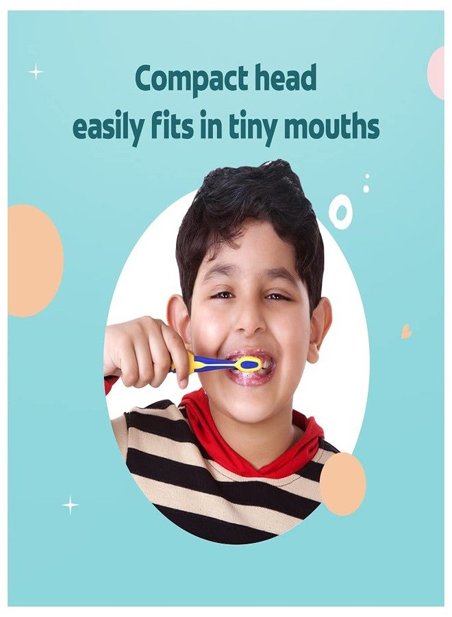 Colgate Kids Batman Toothbrush for 5+ years, Pack of 3, Extra Soft Bristles with Tongue Cleaner - Image 3