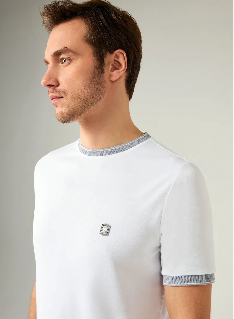 Theodore  The White T-shirt for Men | Best Price UAE