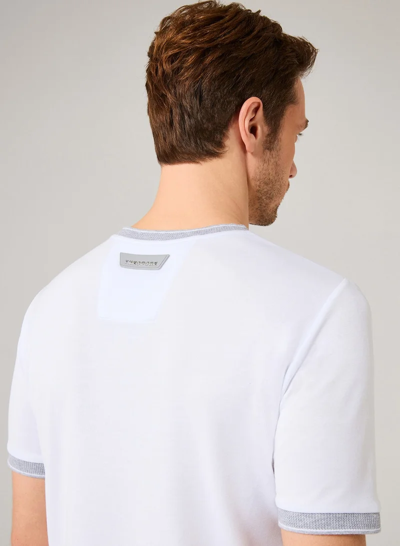 Theodore  The White T-shirt for Men | Best Price UAE