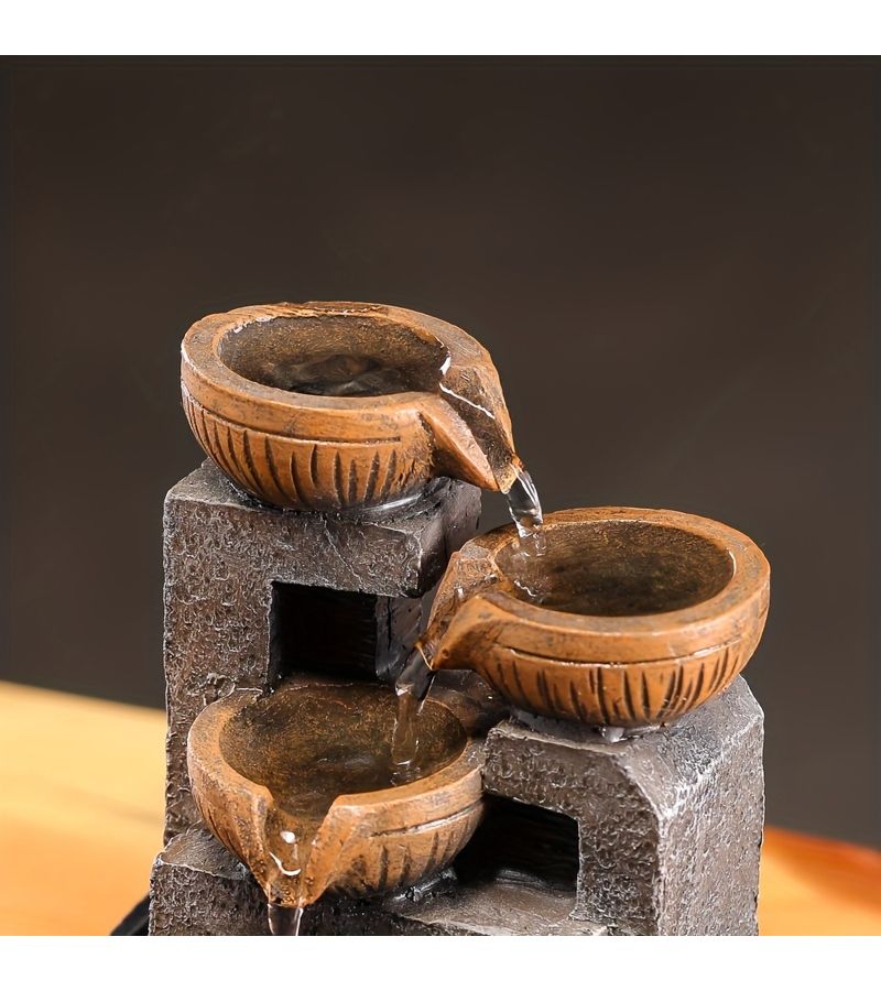 Little Fountain USB Desktop Waterfall for Home Office Relaxation - Image 4