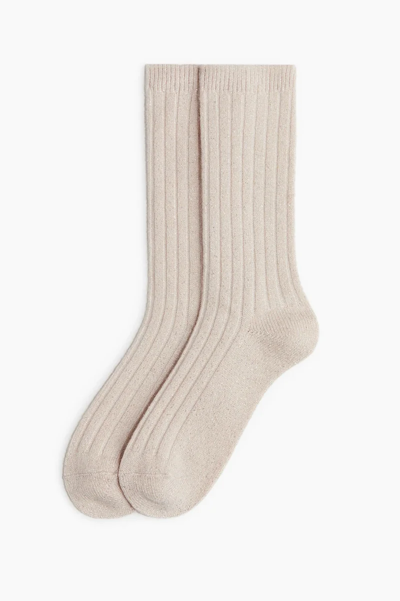 H&M Glittery socks