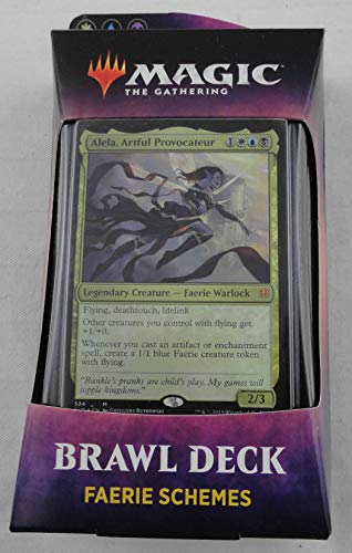 Magic The Gathering Throne of Eldraine Faerie Schemes Brawl Deck C67460000FAE - Image 1