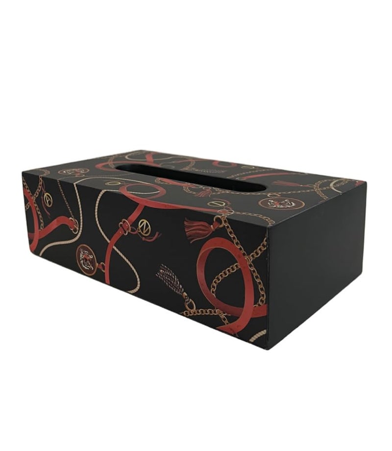 MaatirDesigns Maatir Premium Wooden MDF Tiger Tissue Box Cover Tissue Box Holder for Car Home | Tissue Box | Paper Napkin Holder | Tissue Dispenser Organizer for Car, Home, Dinning Table | Eco-Friendly | Refillable - Image 1