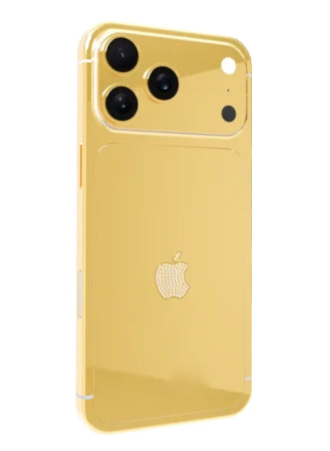 Caviar Customised Apple iPhone 17 Pro Max 2TB Exclusive 24K Gold Plated Limited Luxury Collector Smartphone Edition, Handcrafted Custom Masterpiece Design Crystal Logo - Image 1