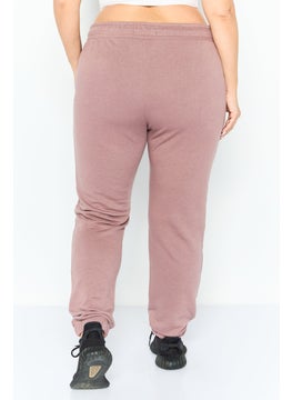 KANGOL Women Sportswear Fit Embroidered Outdoor Sweatpants, Old Rose  - Image 2