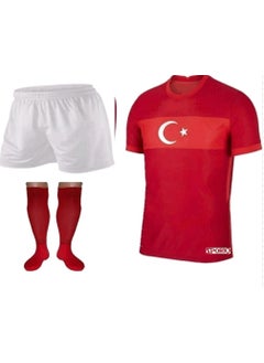 Türkiye National Team Jersey Model Digital Printed 22/23 New Season Jersey Shorts and Socks