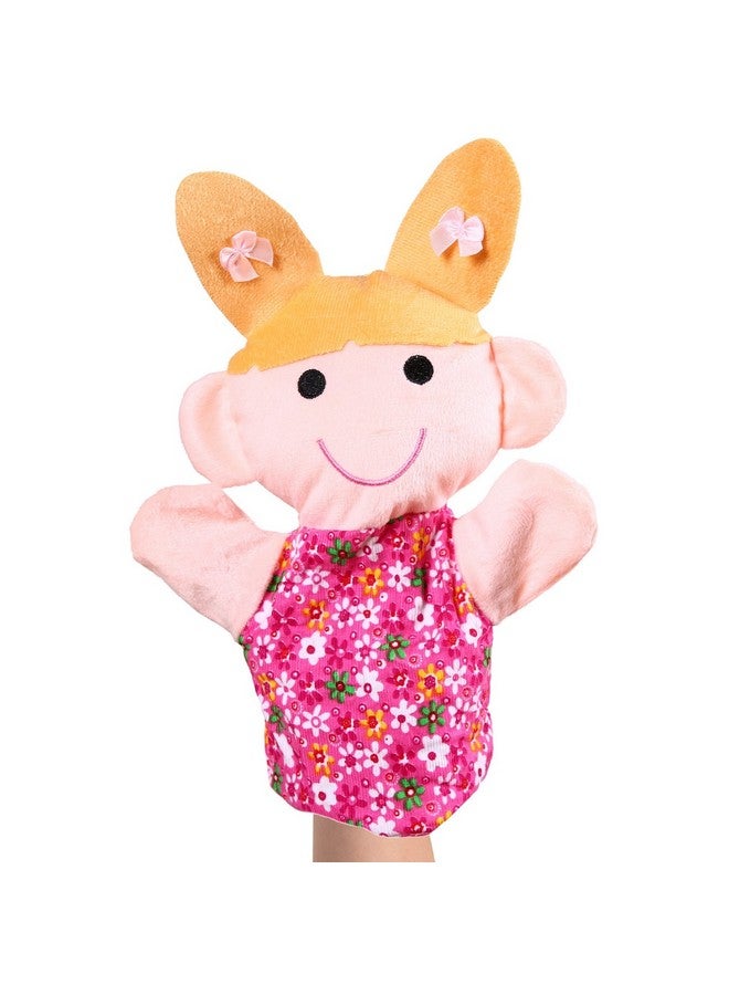 BETTERLINE Hand Puppet Set - 6 Family Members - Premium Quality, 9” Inch Soft Plush Hand Puppets for Kids for Storytelling, Teaching, Preschool, Role-Play | Mother, Father, Son, Daughter and Grandparents  - Image 5