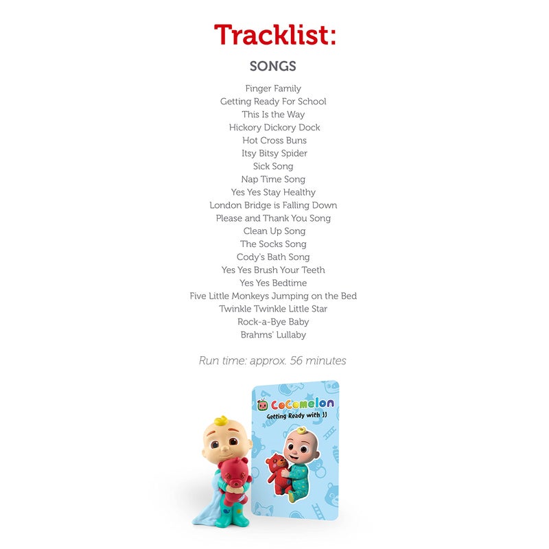 Tonies Tonies CoComelon: Getting Ready with JJ Audio Toy Figurine from Moonbug  - Image 4