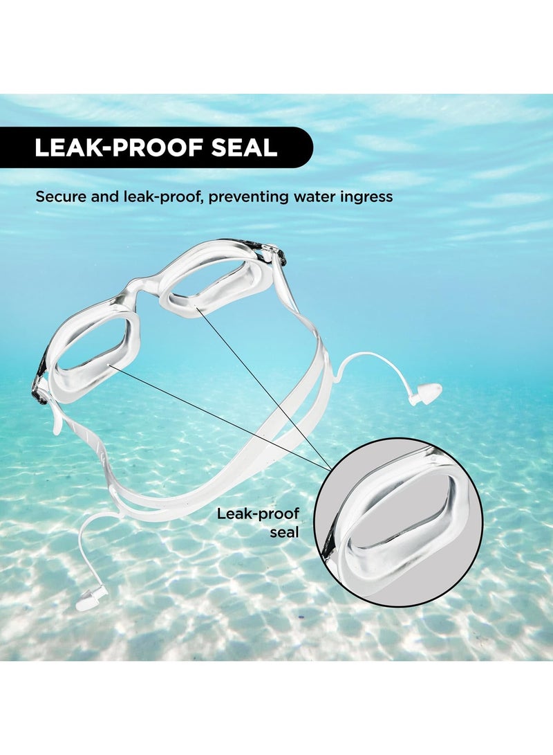 ENDLESS  Premium Swimming Goggle with Anti-Fog and UV Protection | Stylish 180 Degree Wide View Glasses | Soft Silicone Gasket for Leak Proof | With Hard Case - Image 4