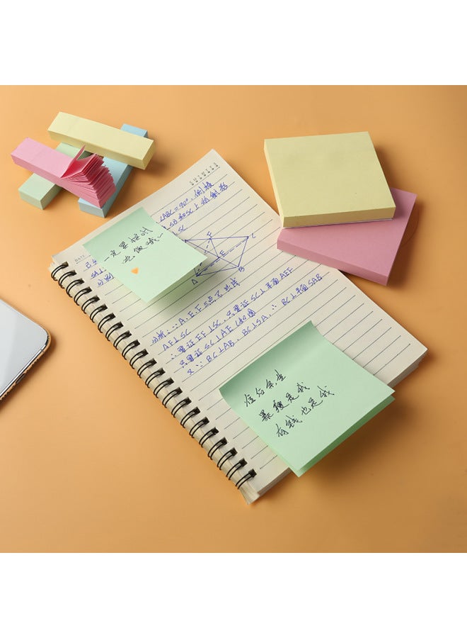HELPS Creative Color Post-it Cute Post-it Notes Office Stationery Post-it Notes Tear Student Strong Sticky Message Post-it Notes - Image 2