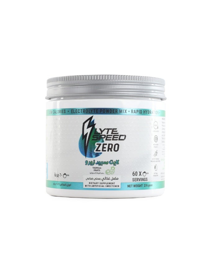 Building Blox LyteSpeed Zero - Electrolyte Powder Tropical Fruits - Image 1