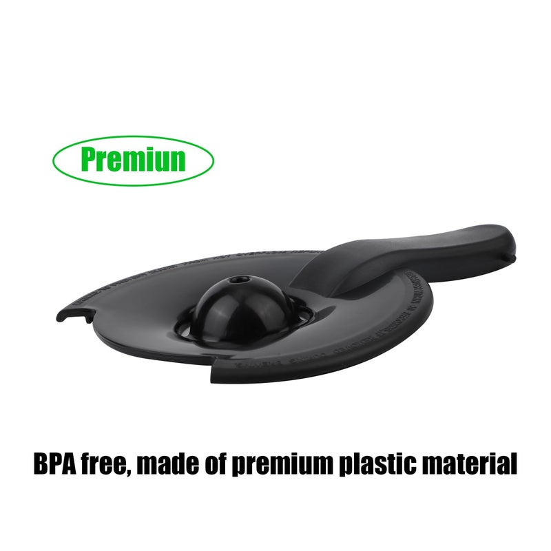 Gosknor Replacement Coffee Pot Lid for Mr. Coffee Oster, Durable 12 Cup Coffee Pot Cover Carafe Top Replacement Accessories Parts for BVMC-CHX21 BVMC-CHX23 BVMC-EHX23 BVMC-EHX33CP BVMC-MVX (Black) - Image 4