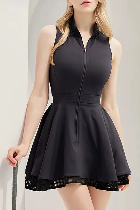 SVL SVL Wiktoria Dress with Inner Shorts Black