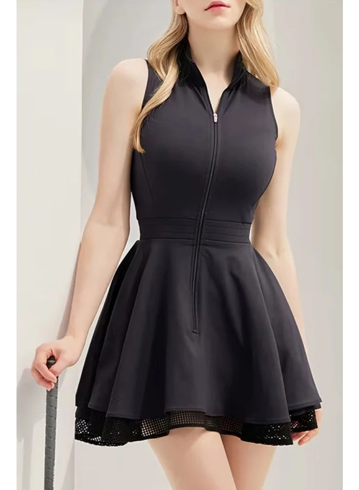 SVL SVL Wiktoria Dress with Inner Shorts Black