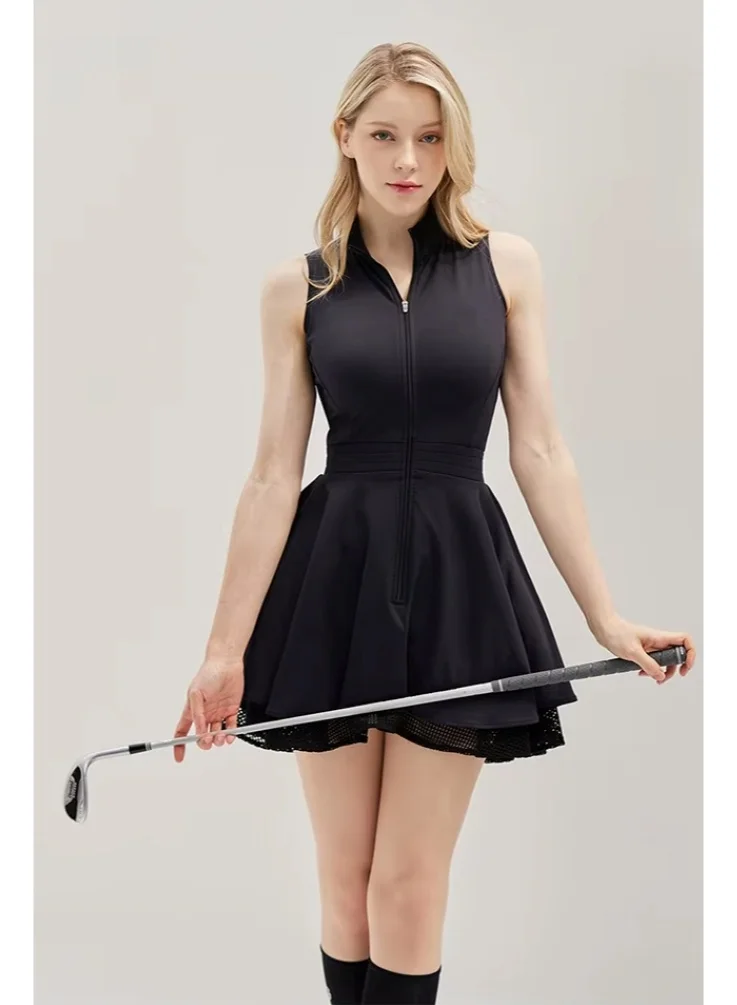 SVL SVL Wiktoria Dress with Inner Shorts Black