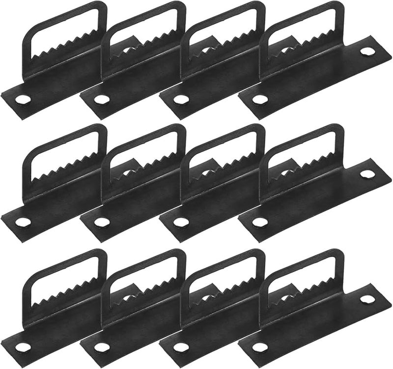 خطافات صور معدنية ثقيلة 100 قطعة خطاطيف إطار مثبتة على الحائط سهلة التركيب - Image 2