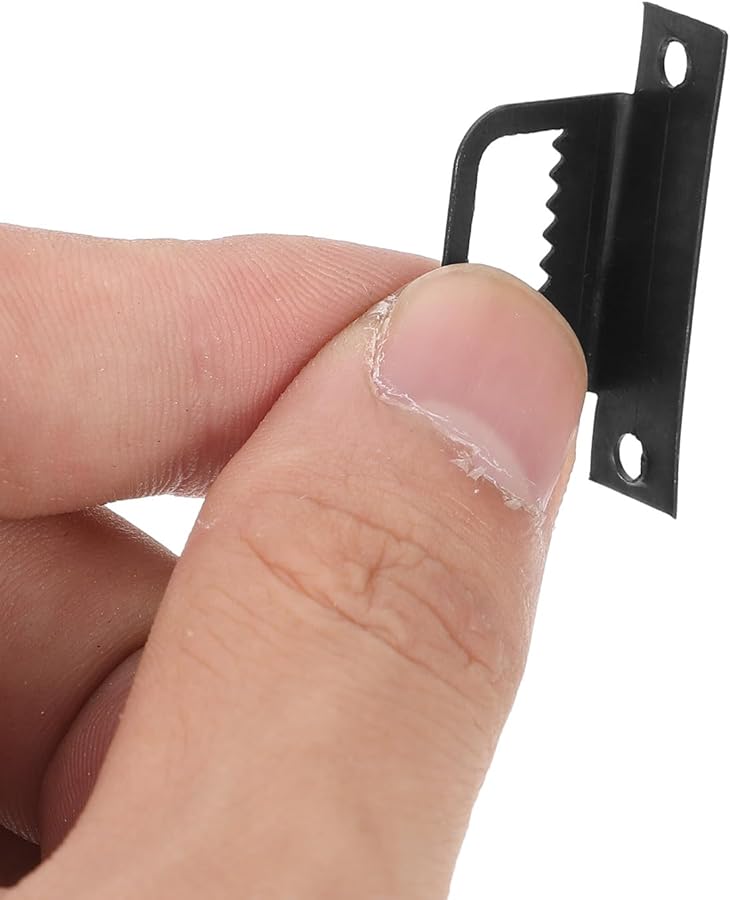 خطافات صور معدنية ثقيلة 100 قطعة خطاطيف إطار مثبتة على الحائط سهلة التركيب - Image 4