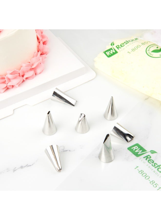 Restaurantware رأس تزيين الكعك من باستري تيك، 1 رأس تزيين خاص - #79، مقاوم للخدوش، من الفولاذ المقاوم للصدأ، رأس تزيين الكريمة، آمن في غسالة الصحون، لتزيين الكب كيك، الكعك، أو البسكويت - Image 5