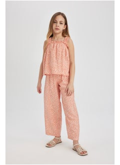 DeFacto Girl Woven Short Sleeve Blouse  - Image 5