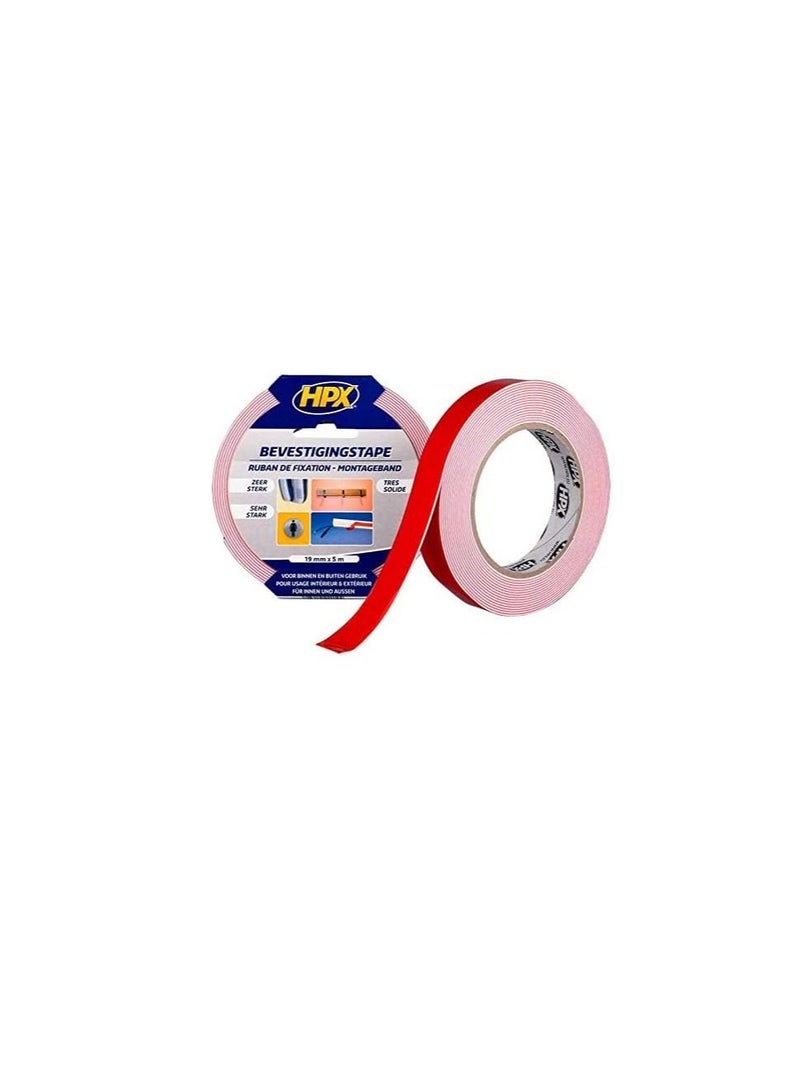 HPX Mirror Mounting Double side foam Tape - White 25 mm x 5m - DS 2505 - Image 2