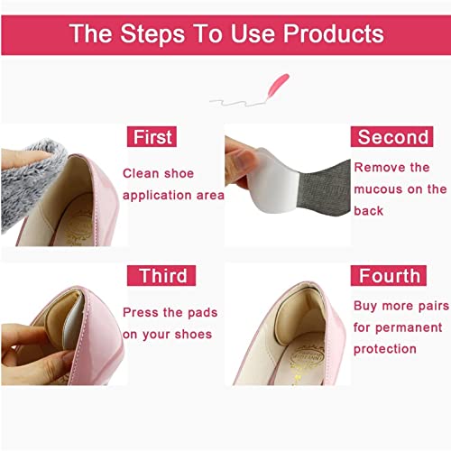 Lify Heel Grip Liner Self Adhesive Shoe Insoles Cushion Pads Stickers Foot Care Protector, Ideal for Preventing Heel Slippage, Reducing Blisters, and Improving Shoe Fit and Comfort (Beige_3 Pair Set) - Image 4