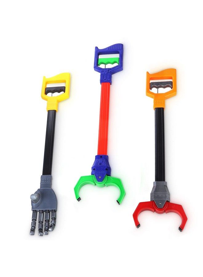 Pick A Toy لعبة تفاعلية - يد روبوتية ومخلب روبوتي مجموعة 3 قطع - متعة التعلم المبكر وتنسيق اليد والعين - ذراع بطول 18 بوصة وأداة قبض قوية - Image 1