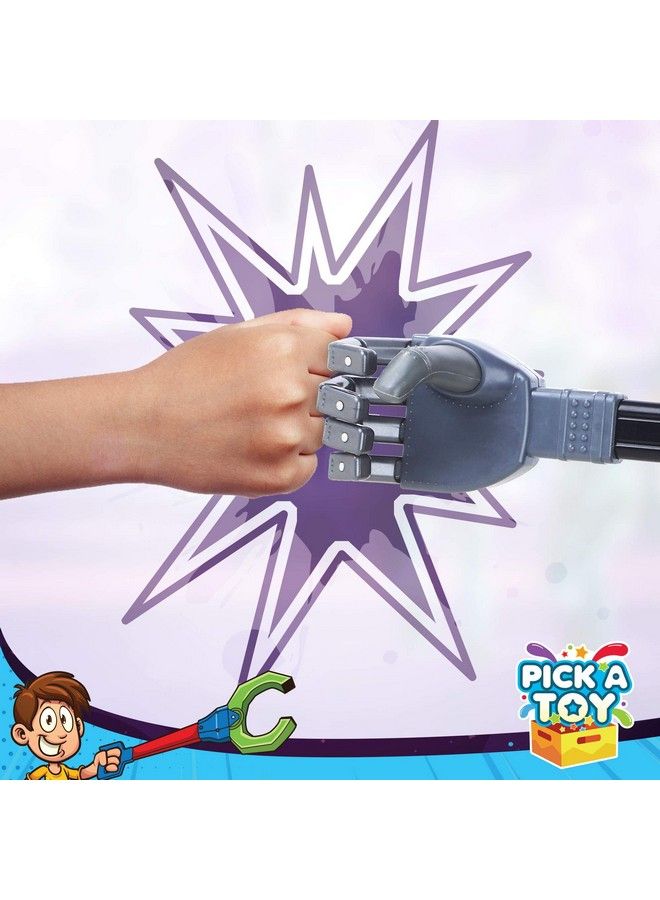 Pick A Toy لعبة تفاعلية - يد روبوتية ومخلب روبوتي مجموعة 3 قطع - متعة التعلم المبكر وتنسيق اليد والعين - ذراع بطول 18 بوصة وأداة قبض قوية - Image 4