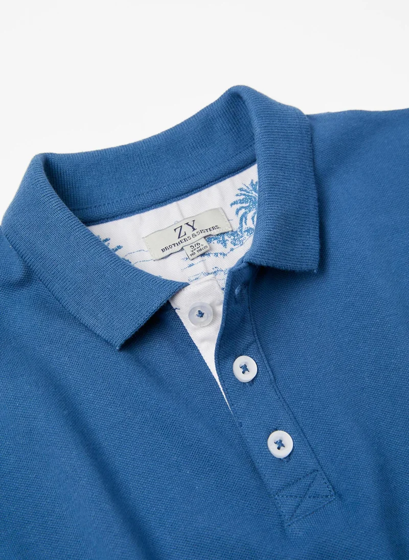 Zippy Zippy Cotton Piquã© Polo Shirt For Boys 'B&S'