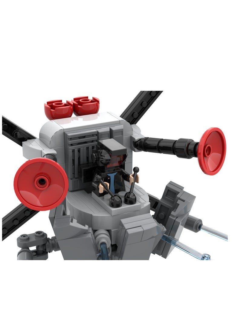 Skibidi Toilet Man Toy Building Blocks 207Pcs Lightning Unmatched Warrior Toilet Man Toy Ideas Toys Battle Horror Game Model Ideas Toys Gifts for Adult u0026 Kids  - Image 5