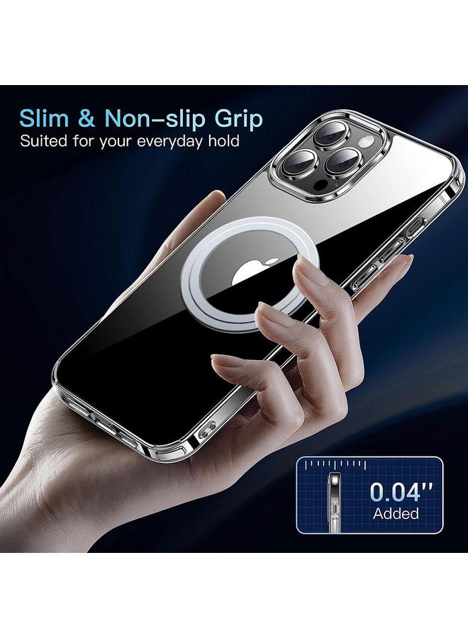 Zaboon Case For iPhone 13 Pro Max LK Crystal Clear MagSafe Magnetic Phone Case - Image 4