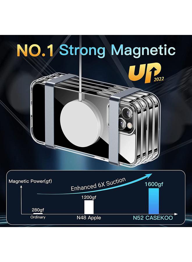 Zaboon Case For iPhone 13 Pro Max LK Crystal Clear MagSafe Magnetic Phone Case - Image 3
