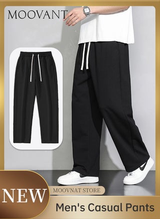 Men's Casual Pants, Solid Color Sweatpants, Soft Loose Wide Leg Straight Pants, Sports Fashion Summer Trousers Pants, Black - pzsku/Z1C9E4019453F512E7998Z/45/_/1717152665/9ce79a03-c467-469b-84b2-a9af1a6f70c0