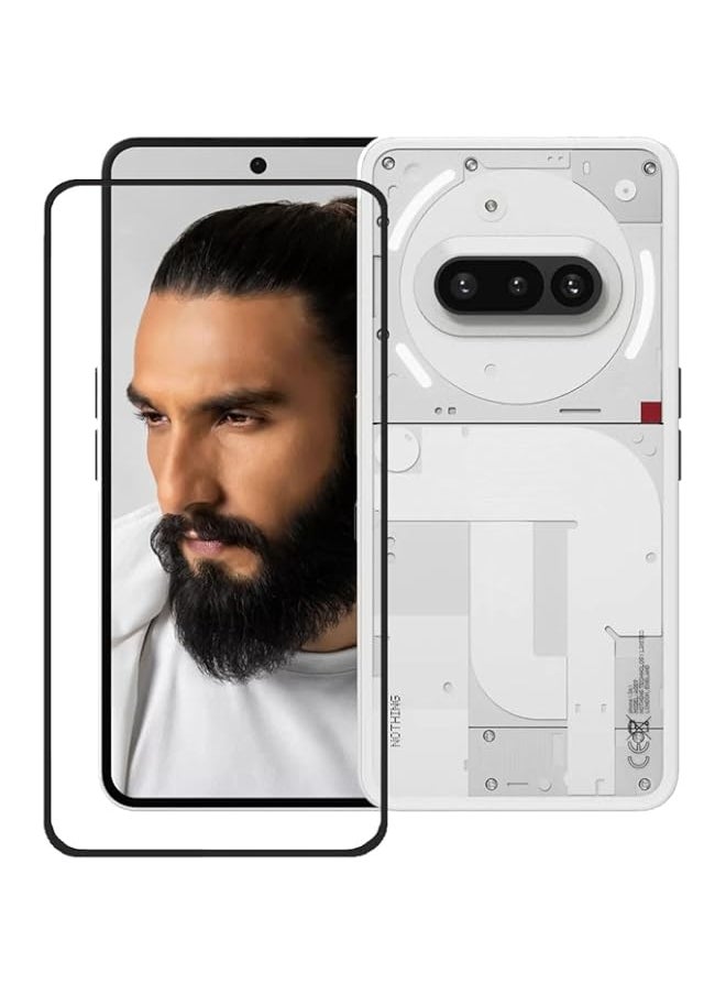 BURAQ - Screen Protector for Nothing Phone 3A Tempered Glass Screen Protector 9H Hardness Anti Fingerprint Scratch Resistance for Nothing Phone 3A - Image 1