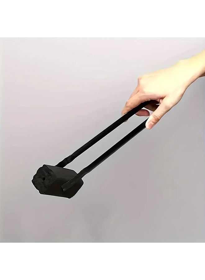 1pc Heat Resistant Heavy Duty Barbecue Coal Tongs For Outdoor Grill Stove Accessories - Image 5