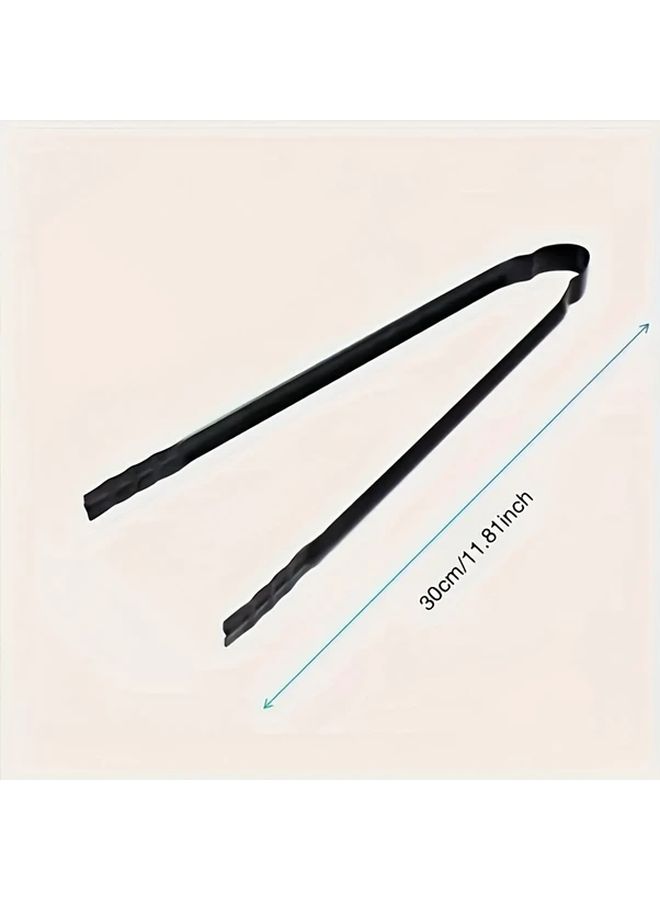 1pc Heat Resistant Heavy Duty Barbecue Coal Tongs For Outdoor Grill Stove Accessories - Image 3