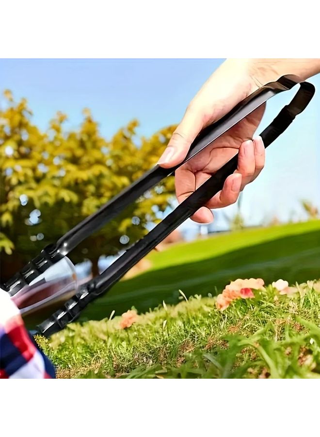 1pc Heat Resistant Heavy Duty Barbecue Coal Tongs For Outdoor Grill Stove Accessories - Image 4