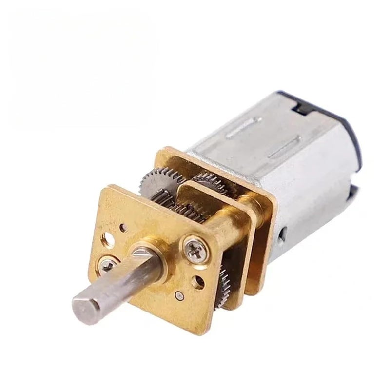 Full Metal Gearbox Gear Reducer Motor 3V 500RPM DC 12V 30RPM To 1000RPM - Image 1