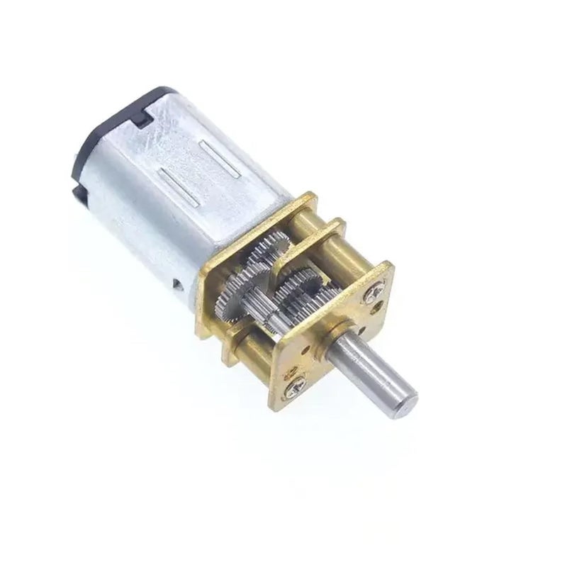 Full Metal Gearbox Gear Reducer Motor 3V 500RPM DC 12V 30RPM To 1000RPM - Image 5