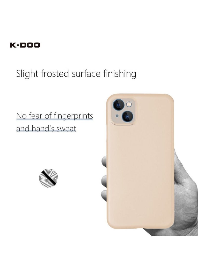 K-Doo غطاء خلفي رقيق للغاية لآيفون 13 بتصميم مضاد للانزلاق وتغطية كاملة - Image 4
