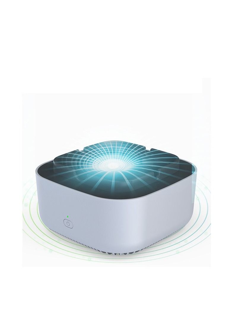DUNISO Air Purifier Ashtray, Multifunction Smokeless Ashtray, Electronic Smoker to Clean Secondhand Smoke Negative Ion Air Fresher For Home, Offices, Car - Image 2