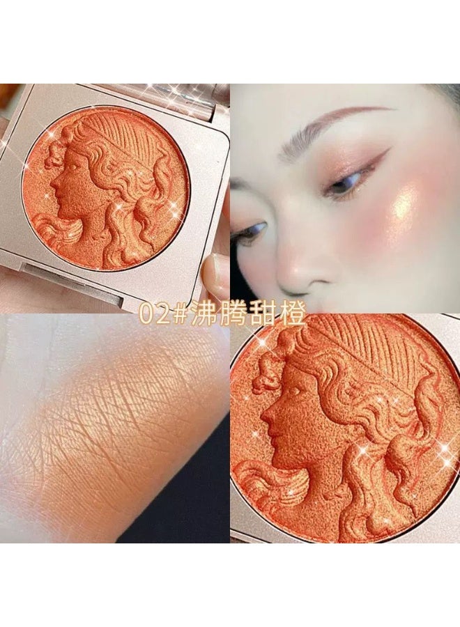 CDE SMART GIRL BLUSH HIGHLIGTER . ORANGE . 02 . 6g - Image 1