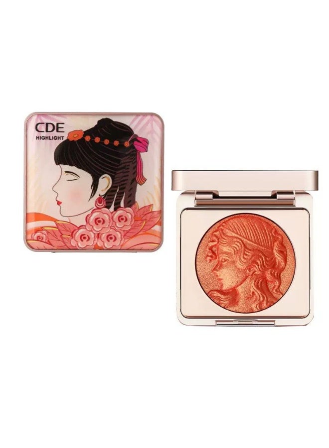 CDE SMART GIRL BLUSH HIGHLIGTER . ORANGE . 02 . 6g - Image 3